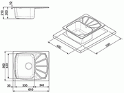 Мойка Смег LSE611P-2 фото 2 в Новосибирске Мойка Smeg LSE611P-2 фото 2 в Новосибирске